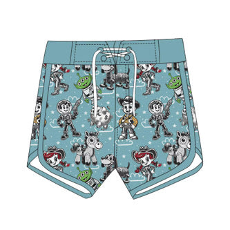 Vintage Toys Swim Shorts